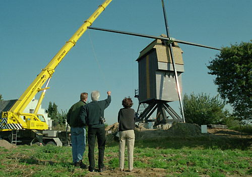 Windmill in Onze Lieve Vrouw Lombeek